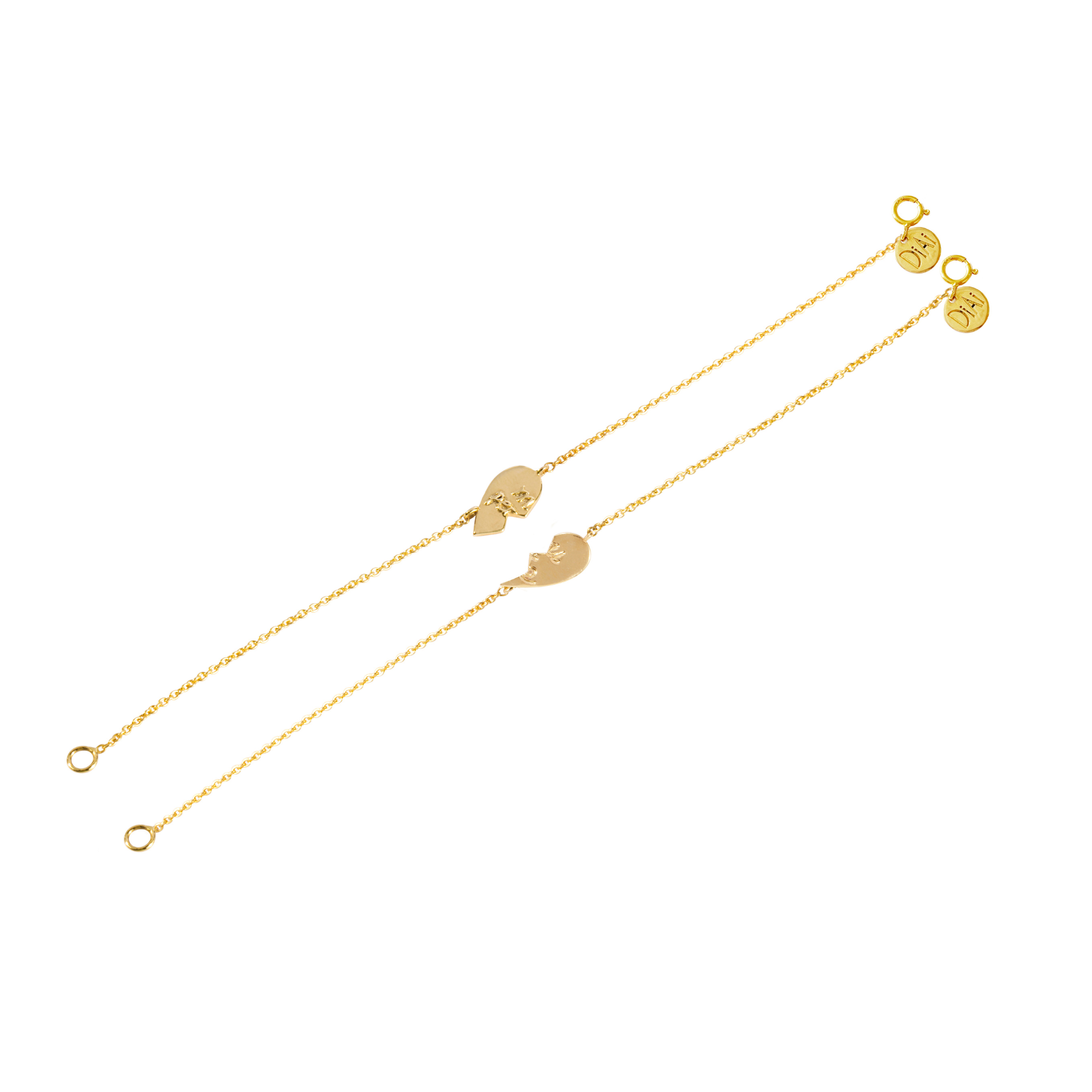 Handwritten Heart Toi Et Moi Bracelet