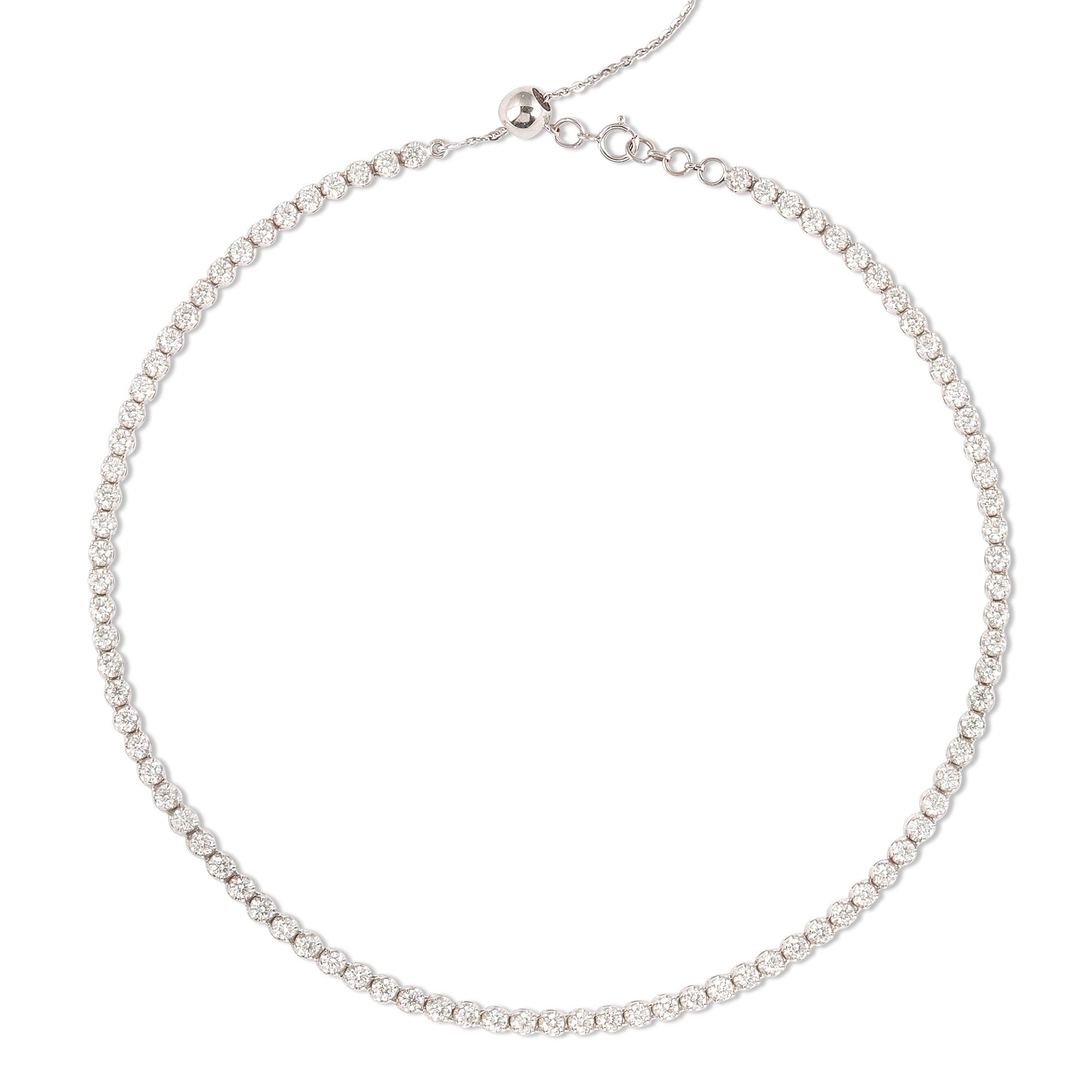 3-in-1 Adjustable Tennis Necklace and Bracelet