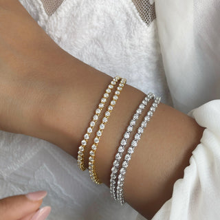 3-in-1 Adjustable Tennis Necklace and Bracelet