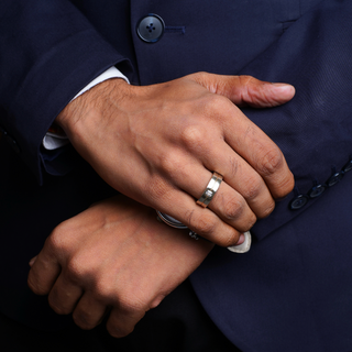 Bold Emerald Men’s Ring