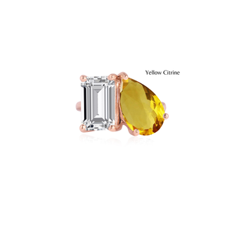 Classic Gemstone Toi Et Moi Ring