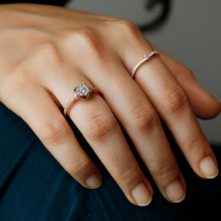 Crest Diamond Ring