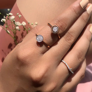 Crest Diamond Ring