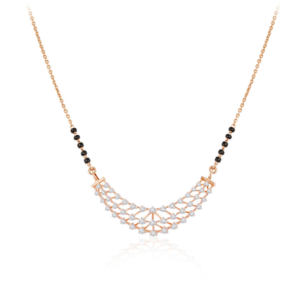 Diamond Cage Mangalsutra