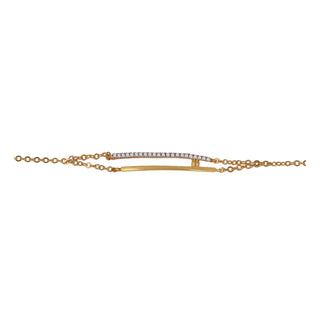 Diamond Contour Bracelet
