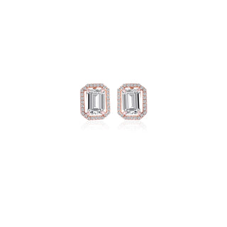 Halo Diamond Studs