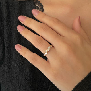 Baguette Fancy Eternity Band Ring