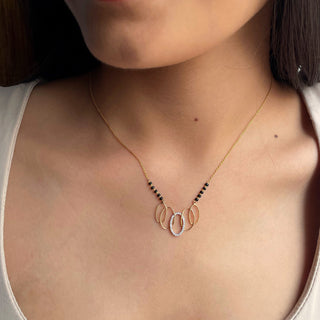 Interlinked Oval Mangalsutra