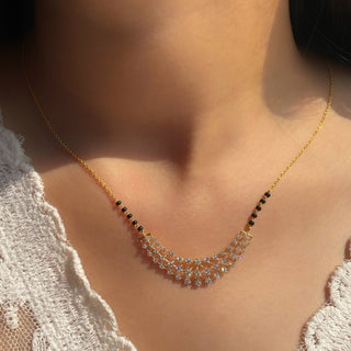 Diamond Cage Mangalsutra