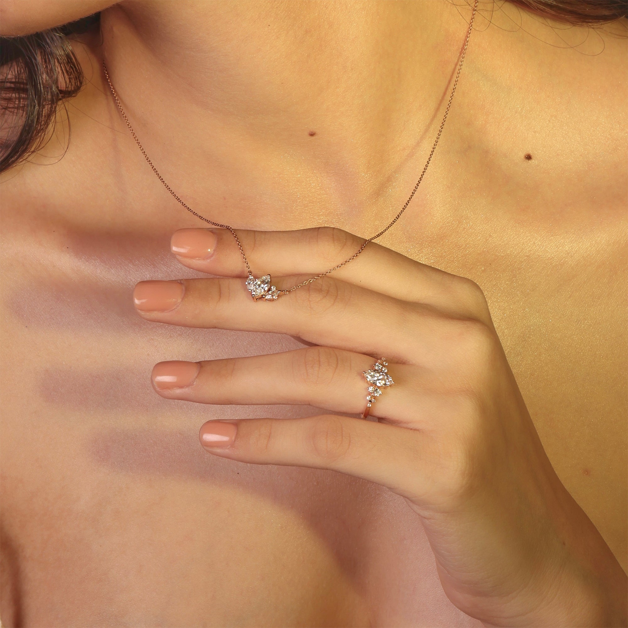 Imperial Marquise Solitaire Ring