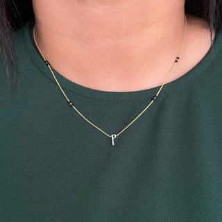 Initial 1 Letter Mangalsutra