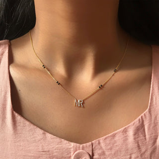 Initial 2 Letters Mangalsutra