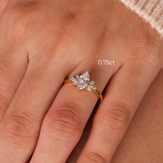 Tiara Marquise Ring - Rings