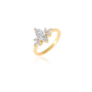 Tiara Marquise Ring - Rings