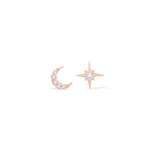 Moon & Star Curated Pair Studs