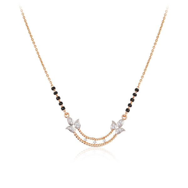 Parallel Petal Mangalsutra