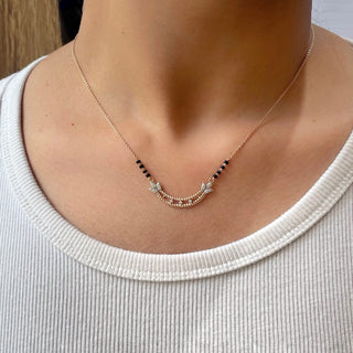 Parallel Petal Mangalsutra