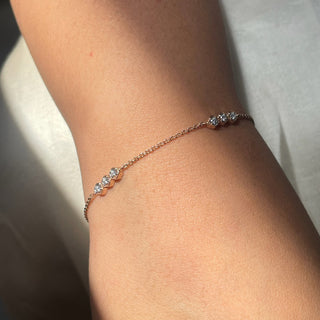 Petite Hexagon Bracelet