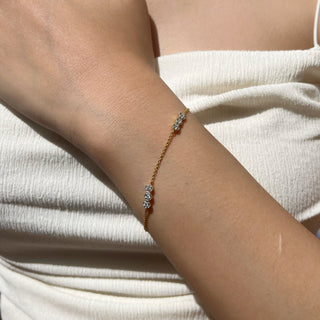 Petite Hexagon Bracelet