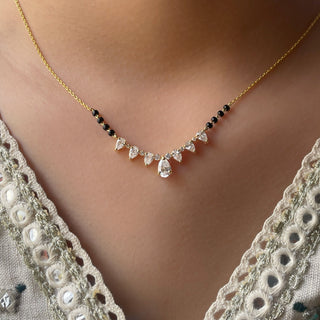 solitaire mangalsutra