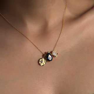 The Sculpted Celestial Pendant Mangalsutra