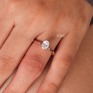 Starry Band Oval Ring - Rings