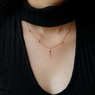 Starstruck Bezel Necklace
