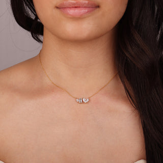The Collective Cuts Solitaire Necklace