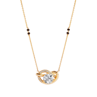 The Sculpted Knot Mangalsutra