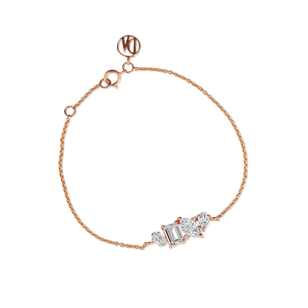 The Collective Cuts Solitaire Bracelet
