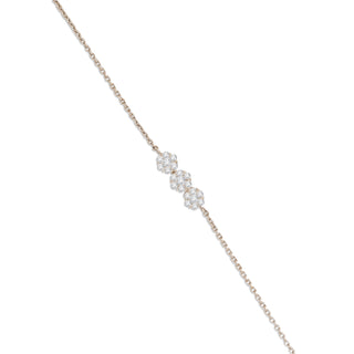 Triple Cluster Bracelet