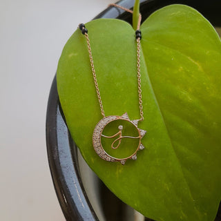 Tula One Letter Mangalsutra