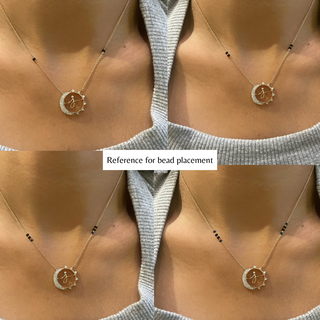 Tula One Letter Mangalsutra