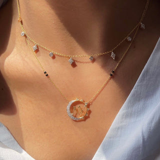 Tula Two Letter Mangalsutra