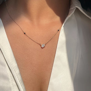 Wabi-Sabi Solitaire Oval Mangalustra