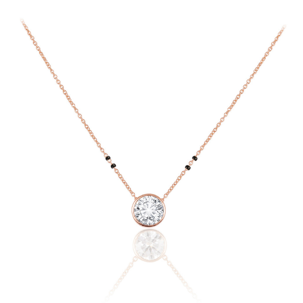 Round Bezel Mangalsutra