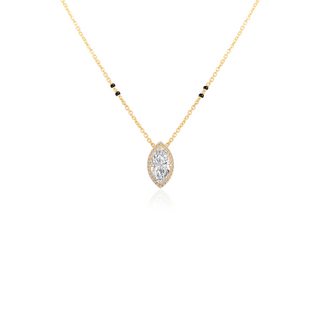 Marquise Halo Mangalsutra