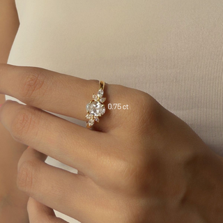 Tiara Oval Ring