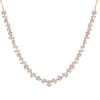 2-in-1 Fancy Diamond Tennis Necklace