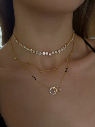 Lab Grown Diamond 2-in-1 Fancy Diamond Tennis Necklace