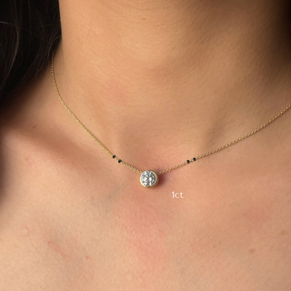 Round Bezel Mangalsutra