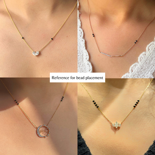 Marquise Bezel Mangalsutra