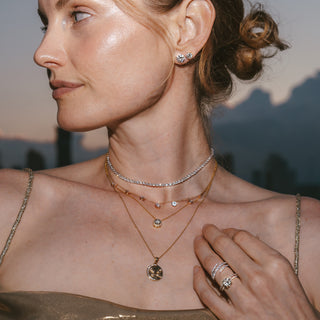 Classic Diamond Tennis Necklace (0.15cts)