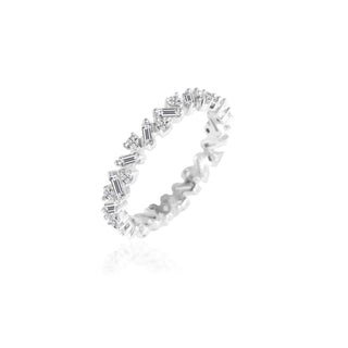 Baguette Fancy Eternity Band Ring