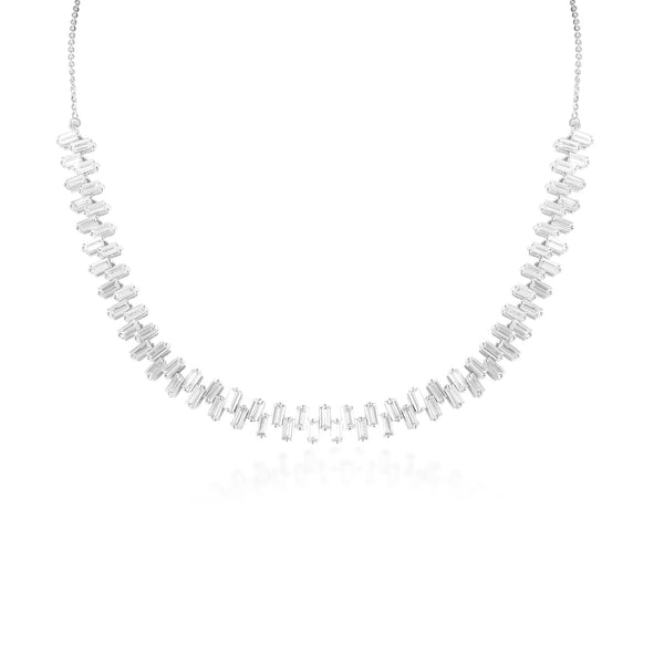 Baguette Tennis Necklace