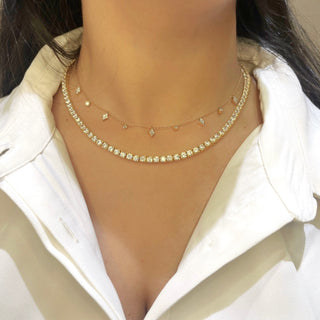 Classic Diamond Tennis Necklace (0.15cts)