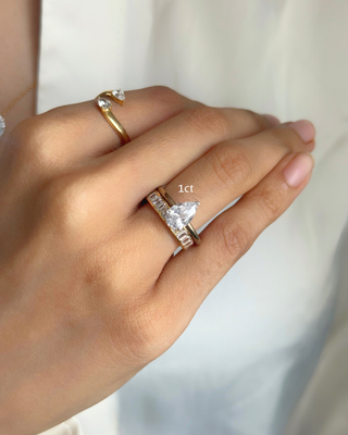 Lab Grown Diamond Classic Pear Ring