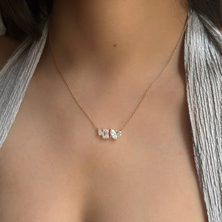 The Collective Cuts Solitaire Necklace