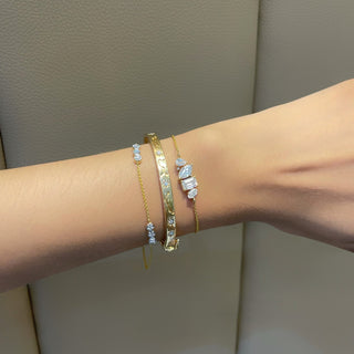 The Collective Cuts Solitaire Bracelet