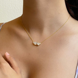 The Collective Cuts Solitaire Necklace